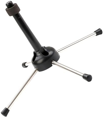 UPKOCH Flötenständer Und Klarinettenhalter Aus Robustem Material Tragbarer Bodenständer Für Oboe Saxophon Und Weitere Blasinstrumente Schwarzer Instrumentenständer Für Sicheren Halt