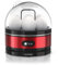 Arendo Sevencook Eierkocher 400 W – Edelstahl Design - 1-7 Eier - Egg Cooker - EIN/AUS-Schalter – 3 Härtegrade wählbar - Warmhaltefunktion - Signalton - BPA-frei - rot