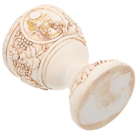 Alipis Resin Holy Water Cup Adornment Embossed Church Decor Perfect Home Accent