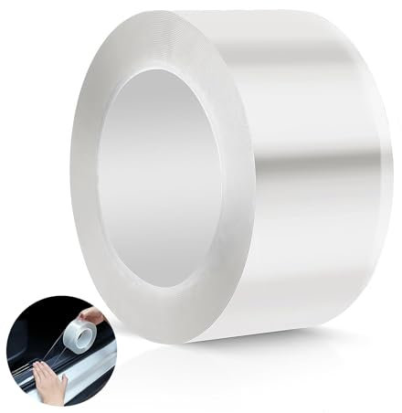 WQEDVN Seal N Save Tape, Acrylic Window Sealing Tape, Transparent, 5cm X 10m