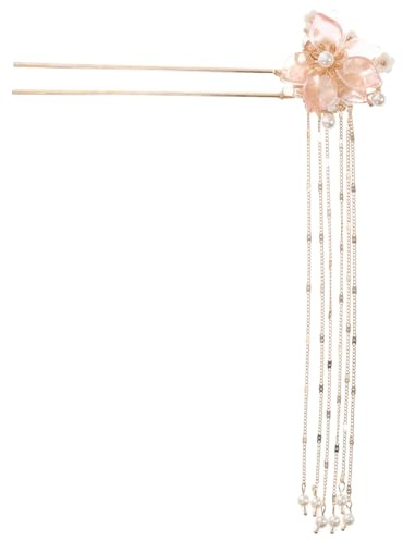 FRCOLOR Chinesische Haarnadel Mit Blumenmotiv Vintage Haarnadel Aus Legierung Retro Haarstab Für Hanfu Kimono Und Chinesischen Haarschmuck Elegantes Damen Haaraccessoire