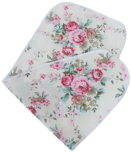 EXCEART Copertura Protezione per Asse da Stiro Design Rimovibile in Cotone Poliestere Resistente al Calore Adatta per Tavole da 91x31 Cm per Stirare a Casa
