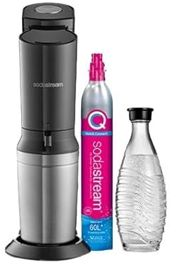 SodaStream Crystal 3.0 Aktionspack 3 Karaffen, titan