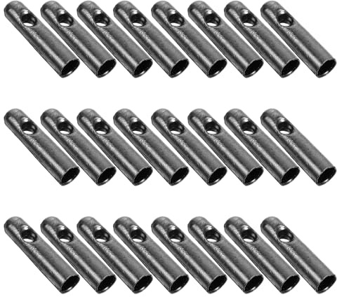 Ipetboom Kit 30 Perline di Coda in Metallo per Ombrelli Pieghevoli Parti di Riparazione Resistenti alle Intemperie Foro 4 MM Facili da Installare Adatte a Riparazioni Domestiche e da