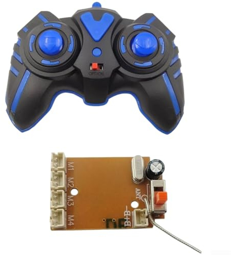 Placa de circuito de control remoto de siete canales de 2.4G, módulo receptor inalámbrico de 6 canales para electrónica de coche RC, pieza de actualización de PCB automotriz con estable y fácil