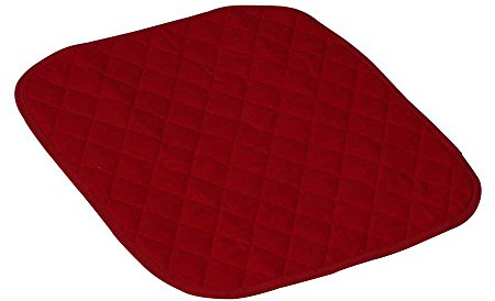 Behrend Sitzauflage, Sitz-Unterlage, Stuhlauflage, Inkontinenz, wasserundurchlässig, 40x50cm, rot