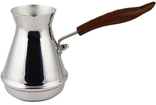 Dzhesva aus Edelstahl(1mm) 500 ml / Mokkakanne Topkapi Mokkakännchen Cezve 500