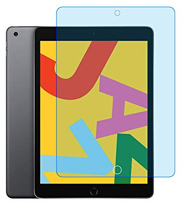 Zshion Pellicola salvaschermo -Blue Light Filter per iPad 10.2 pollici, 9H Durezza vetro temperato Protezione degli occhi Pellicola protettiva anti-blu per iPad 10.2(7a generazione) (2019)