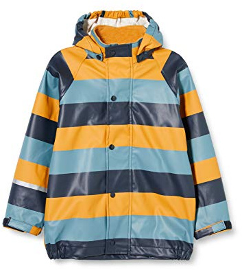 CareTec Unisex Kinder Rain Jacket - Pu W/O Fleece Regenset, Smoke Blue (969), 80 EU