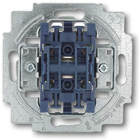 B.-Jäger Busch-Balance SI (2000/5US) Wippschalter, Scharnierhebel, EIN-AUS, Blau