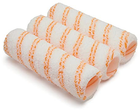 HAM Trade 9 MED Pile Sleeves 3PK, White/Orange