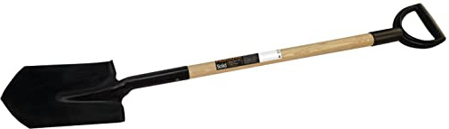 Fiskars Vanga a Punta per Terreni Duri e Sassosi, Lunghezza: 108,5 cm, Manico in Legno, Lama in Acciaio, Nero, Solid, 1014816
