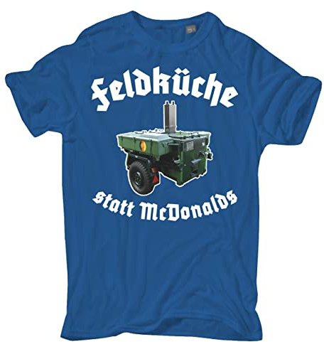 Spaß Kostet Herren Tshirt Feldküche DDR NVA Gulaschkanone Größe S - 5XL