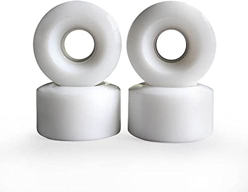 TsoLay 4Pcs Skateboard Rollen Longboard Rollen 78A GeräUscharme VerschleißFeste StraßE Feld Skating 70% RüCkfederung 55X32Mm ()