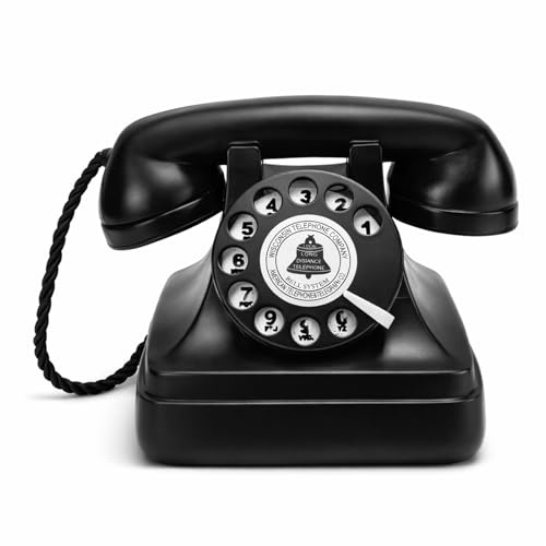 Denash Modello di Telefono retrò, Delicati Accessori Fotografici Multifunzionali Modello di Telefono Vintage per Hotel