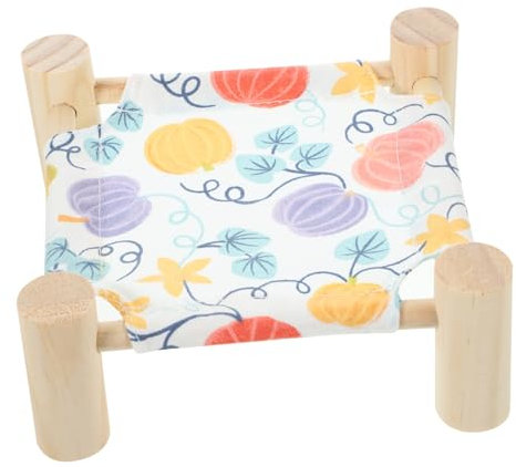 HANABASS Waschbare Hängematte Für Meerschweinchen Und Kleine Tiere Gemütliches Bett Für Hamster Und Kaninchen Stilvolles Design Mit Versteckfunktion Für Innenräume Und Tierkäfige