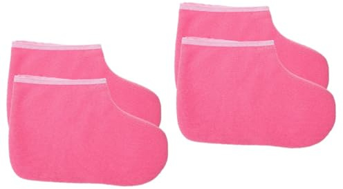 Healeved 2paia Stivaletti Per Trattamento Alla Paraffina Fodere Spa Per Pedicure Materiale Isolante Design e Comfort Ottimale Colore Vivace Per Esperienza Rilassante