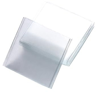 OUNONA 100stücke Deckgläschen Für Mikroskop Quadratische Abdeckung Glas Mikroskopzubehör Geeignet Für Optische Mikroskop-beobachtung