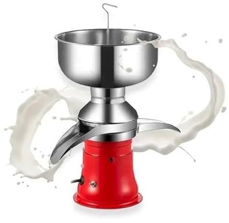 Séparateur de crème,séparateur centrifuge de crème de lait électrique,séparateur de crème de lait,crème et lait écrémé - Centrifugeuse de cuisine,pour la séparation de la crème