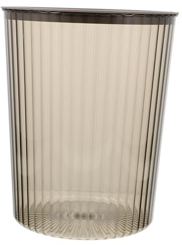 Alipis Large Capacity Mesh Bin Kitchen Recycling Bin Trash Can Clamping Ring Waste Basket for Bathroom Bedroom Office