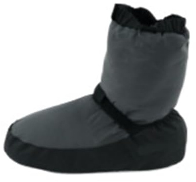 GIJMZY Botas De Ballet Señoras Mujeres Negro púrpura Gris Ballet Danza Botas cálidas Botines de Calentamiento tamaño 37-43(Grey Size L)