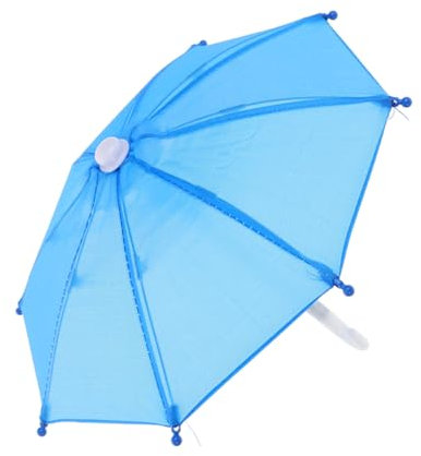 TOYANDONA Mini Umbrella for Dolls House Furniture Tiny Umbrella Props for Dolls Toy for Boys and Girls Pretend Play