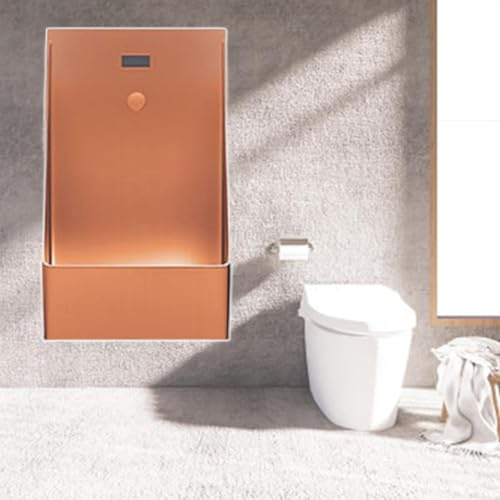 Urinoir mural pour homme en acier inoxydable 304 avec chasse d'eau haute efficacité et capteur automatique, design anti-éclaboussures pour usage public et domestique
