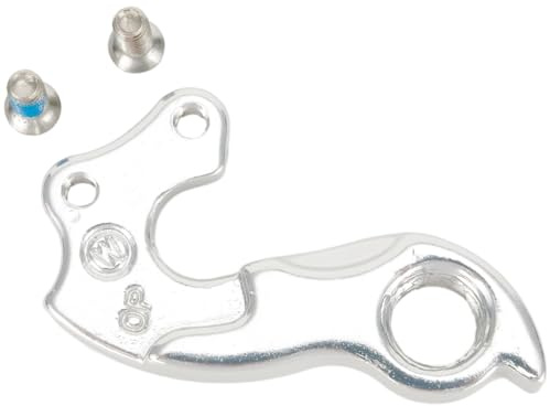 Opatiny for Bike Rear Derailleur Hanger MERIDA FitR903904 for Bicycle Tail Hook FUJI Team and Road Frames Silver with 2 Bolts