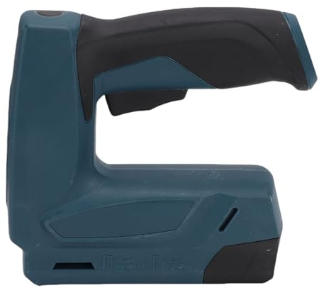 ASHATA Pistola Grapadora Eléctrica, Grapadoras Inalámbricas con Grapas, Funciona con Baterías, Resistente para Tapicería, Marcos, Techos, Manualidades, Cercas, Carpintería, Reparación