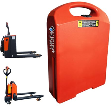 HJGHY 24v,30Ah, Batterie pour Chariot élévateur électrique 24 V 20 Ah 30 Ah 40 Ah et Batterie pour transpalette électrique 48 V 15 Ah 20 Ah (LiFePO4, Lithium-Fer-Phosphate)