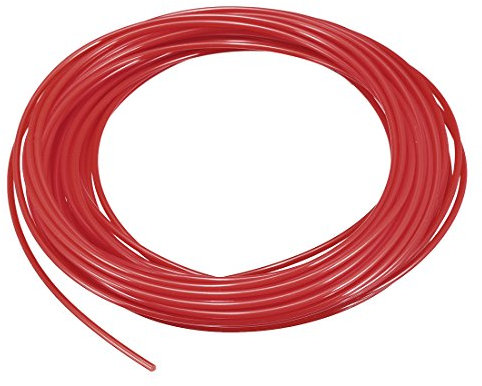 uxcell 3D-Stift-Filament-Nachfüllpackung, 1,75 mm, PLA-Filament, Maßgenauigkeit +/- 0,02 mm, für 3D-Druck, transparent rot