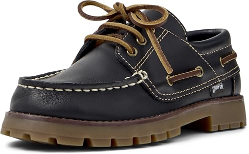 Camper Garçon Compas K800416 Chaussure Bateau Bleu foncé 001, 35 (EU)