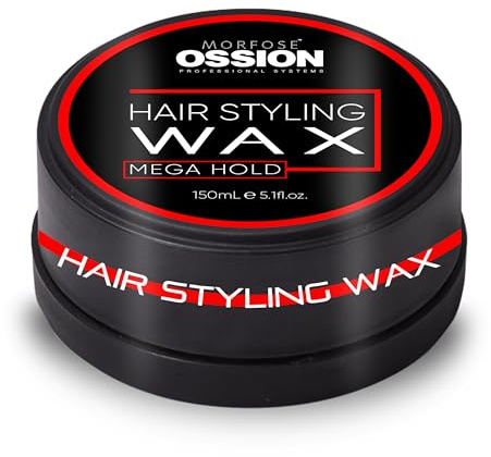 Morfose Ossion Premium Barber Line Cera de Peinado Extra Fijación 150ml - gel para el cabello hombre