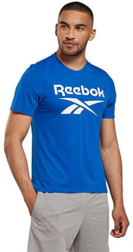 Reebok Herren WOR SUP SS Graphic Tee T-Shirts Vector Blue, M
