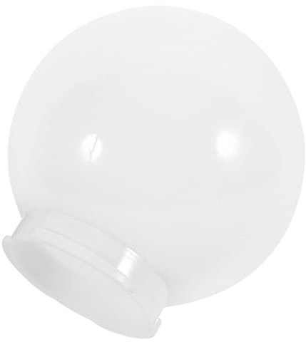 Cabilock Abat-jour Globe Acrylique Laiteux Diffuseur De Lumière Décoratif Extérieur Accessoire Pour Luminaire Mural Et Poteau