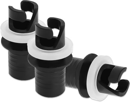 Sqxaldm 3 Stück Schlauchboot Ventile Schlauchadapter Stecker Luftpumpe Schlauch Ersatzzubehör Sup Pumpenadapter Surfbrett Zubehör Auslaufsicher Kajak Pumpe Ventil Adapter für Schlauchboot Kajak Boot