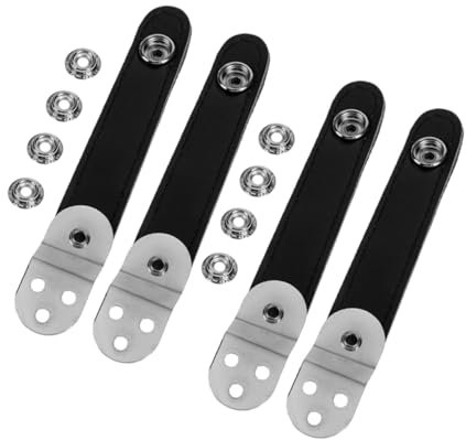 Milisten 2 Setzt Akkordeongurte Universelle Akkordeon Bellows Schnalle -straps Doppelschichtgriffe Für Musikleistung Und Übung