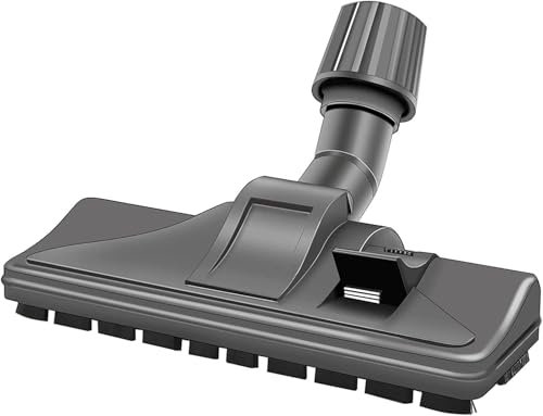 Spazzola Universale per Aspirapolvere, Setole per Pavimenti e Tappeti, Attacco Regolabile 32-36 mm, con Ruote Compatibile con Arie.te