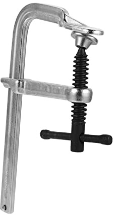 HOMSFOU Abrazadera de carpintero de tipo resistente para carpintería, soldadura y corte, ahorro de mano de obra, apriete con cómodo agarre recubierto de óxido, eje resistente para bricolaje y uso