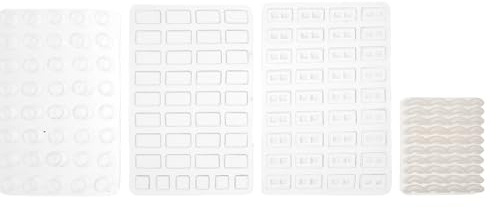 ORFOFE Moule à Briques en Silicone pour Table à Sable DIY, Kit Multi-Usage pour Construction Miniature, 1 Set Blanc pour Créativité Manuelle et Loisirs Garçon et Filles