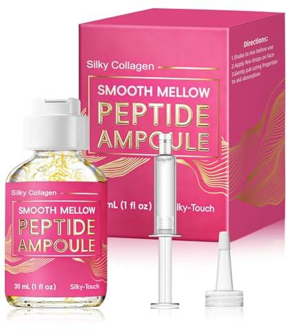 Collagen Ampoule Serum, Microneedling Serum for Face - Firming & Anti Ageing Booster with Collagen, Peptide, and Squalane, Use with Microneedling Derma Roller & Pen, All Skin Types, 30ml