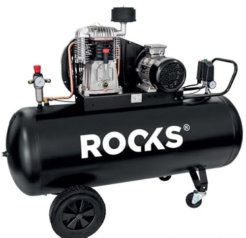 HOFFCAR Compressore a Pistoni Rooks 100L 3HP 230V 10 Bar (OK-04.1106)