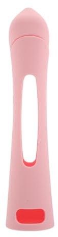 CIMAXIC Custodia elastica in silicone compatibile con Medicube - Protezione antiurto per strumenti di cura della pelle - Protezione in silicone lavabile per dispositivi di bellezza SPA, colore rosa