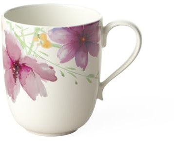 Villeroy & Boch Mariefleur Tea Teetasse, 430 ml, Höhe: 7 cm, Premium Porzellan, Bunt