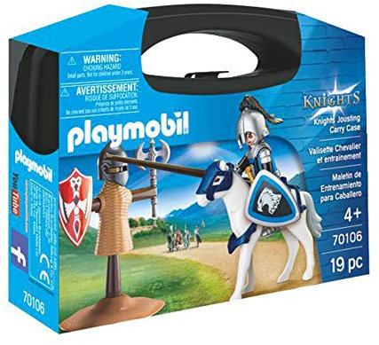 Playmobil - 70106 - Ritter und Trainingskoffer, bunt
