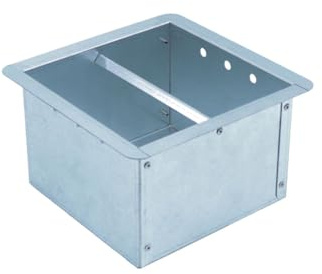 FONDERIA BONGIOVANNI Cassetto raccogli cenere per camino 23,5x23,5x14h