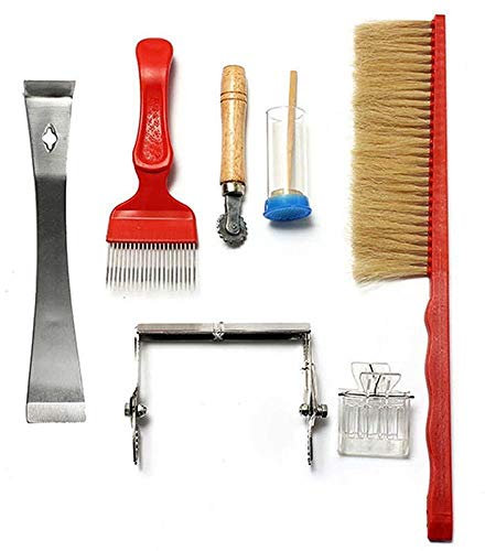 T&F 7 PCS Bienen Smoker Imkerei Smoker for Bienen Volk