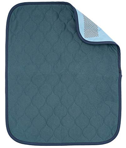Sensalou Inkontinenz Stuhlunterlage Sitzunterlage wasserdicht waschbar 40x50 blau