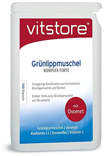Grünlippmuschel Complex Forte 120 Tabletten - Hält die Gelenke geschmeidig und stärkt die Knochen