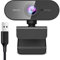 Sundeau Webcam con micrófono, cámara Web HD autofocus 1080p con protección de la privacidad y trípode, Webcam USB Plug and Play para Youtube, videollamadas, Aprendizaje, conferencias, Juegos